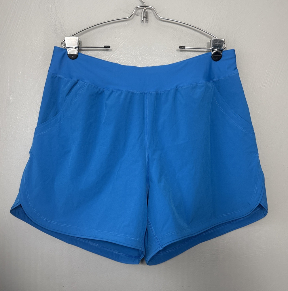 Lands End Board Shorts Womens Plus Size 18W Blue Swim Active Beach Surf Summer